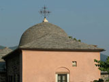 Fotografia Vista de las dependencias de servicio en los alrededores del Monasterio Vatopedi. Monte Athos.