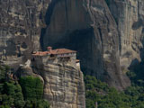Fotografia Vista general del Monasterio Santa Barbara Roussanou. Meteora